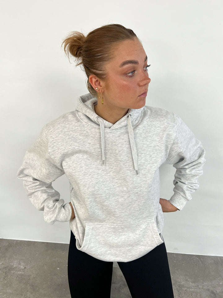 Womens Comfort Hoodie Ash Grey