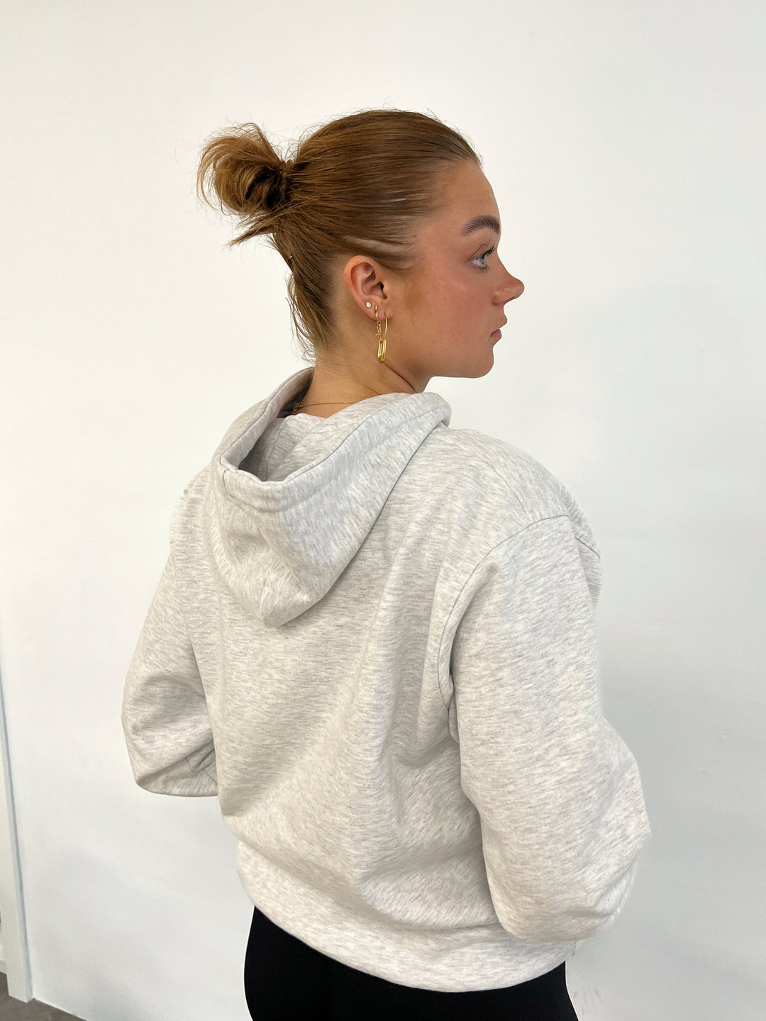 Womens Comfort Hoodie Ash Grey