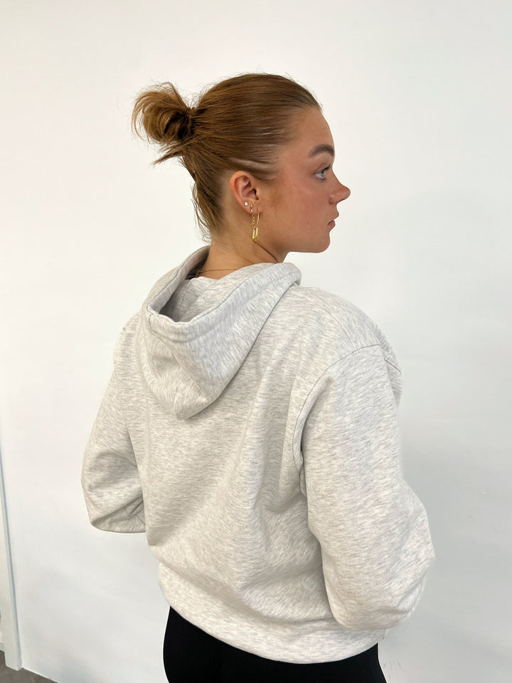 Womens Comfort Hoodie Ash Grey